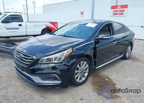 2016 Hyundai Sonata Limited из США, поврежденный, VIN 5NPE34AF5GH269471